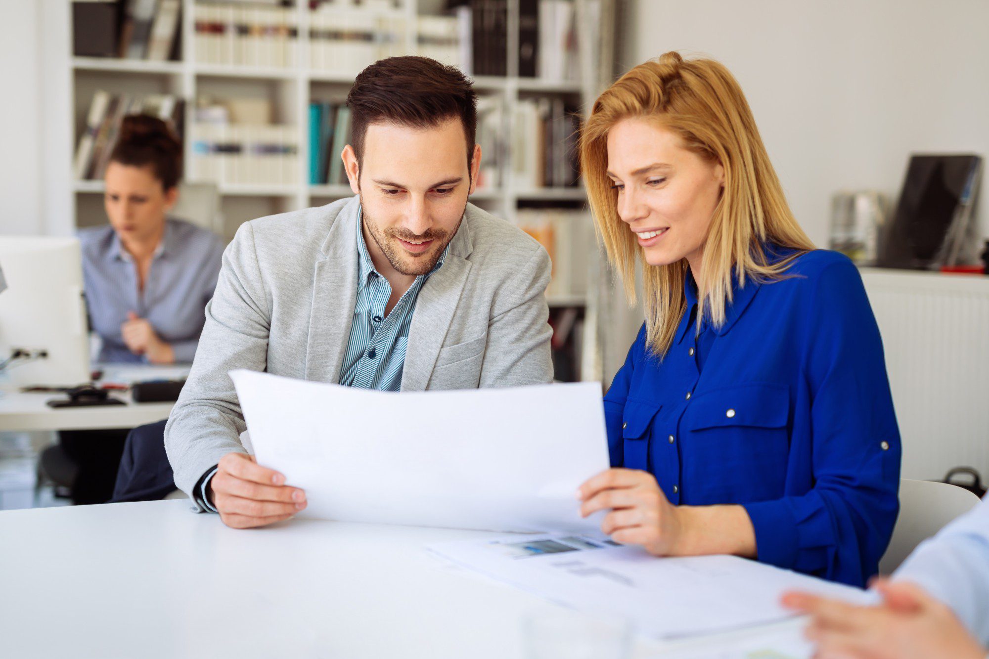 Business people working Business people working