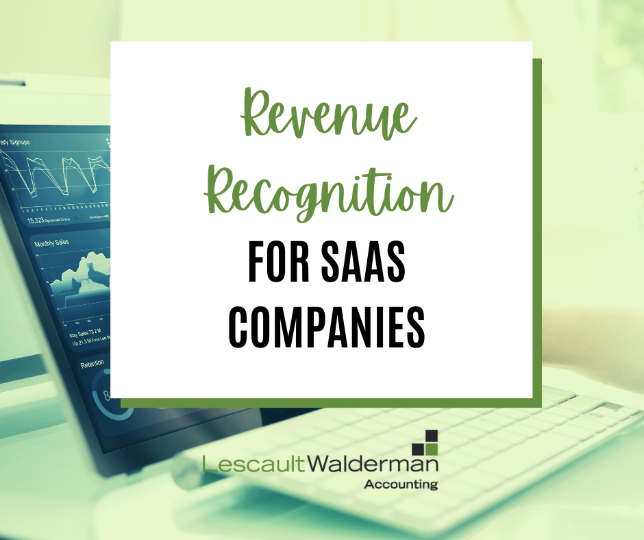 revenue recognition for SaaS companies